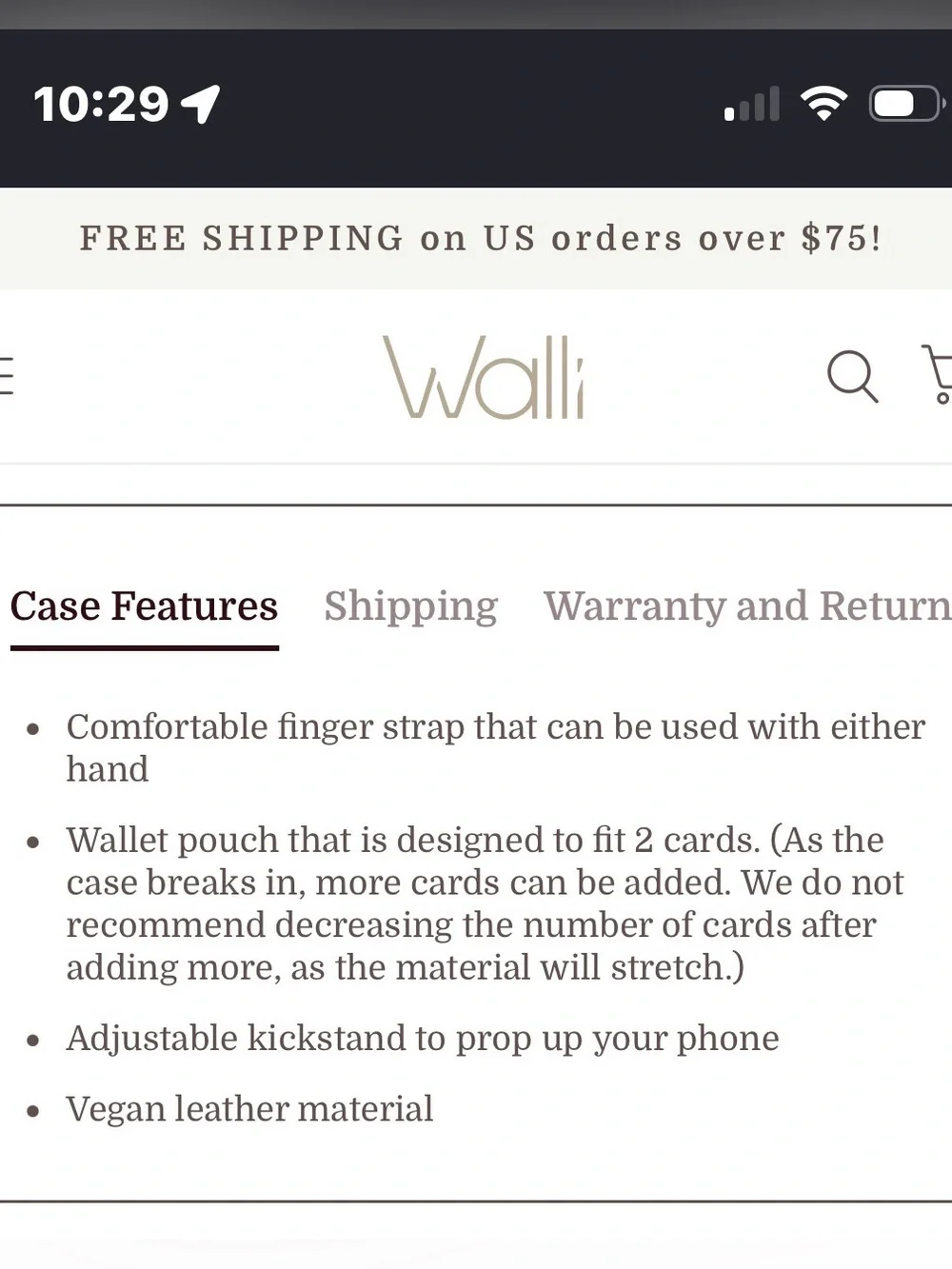 Walli Leopard Print Phone Case with Matching Lanyard
